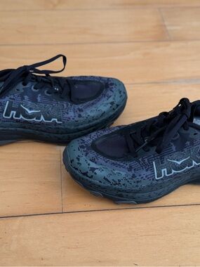 Hoka Black Running Shoes boys size 5